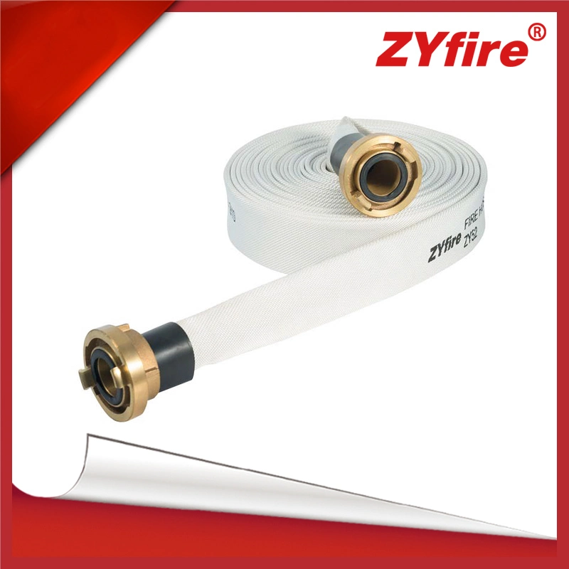 Zyfire 1 Inch Red Flexible Marine Layflat Hose for Fire Control