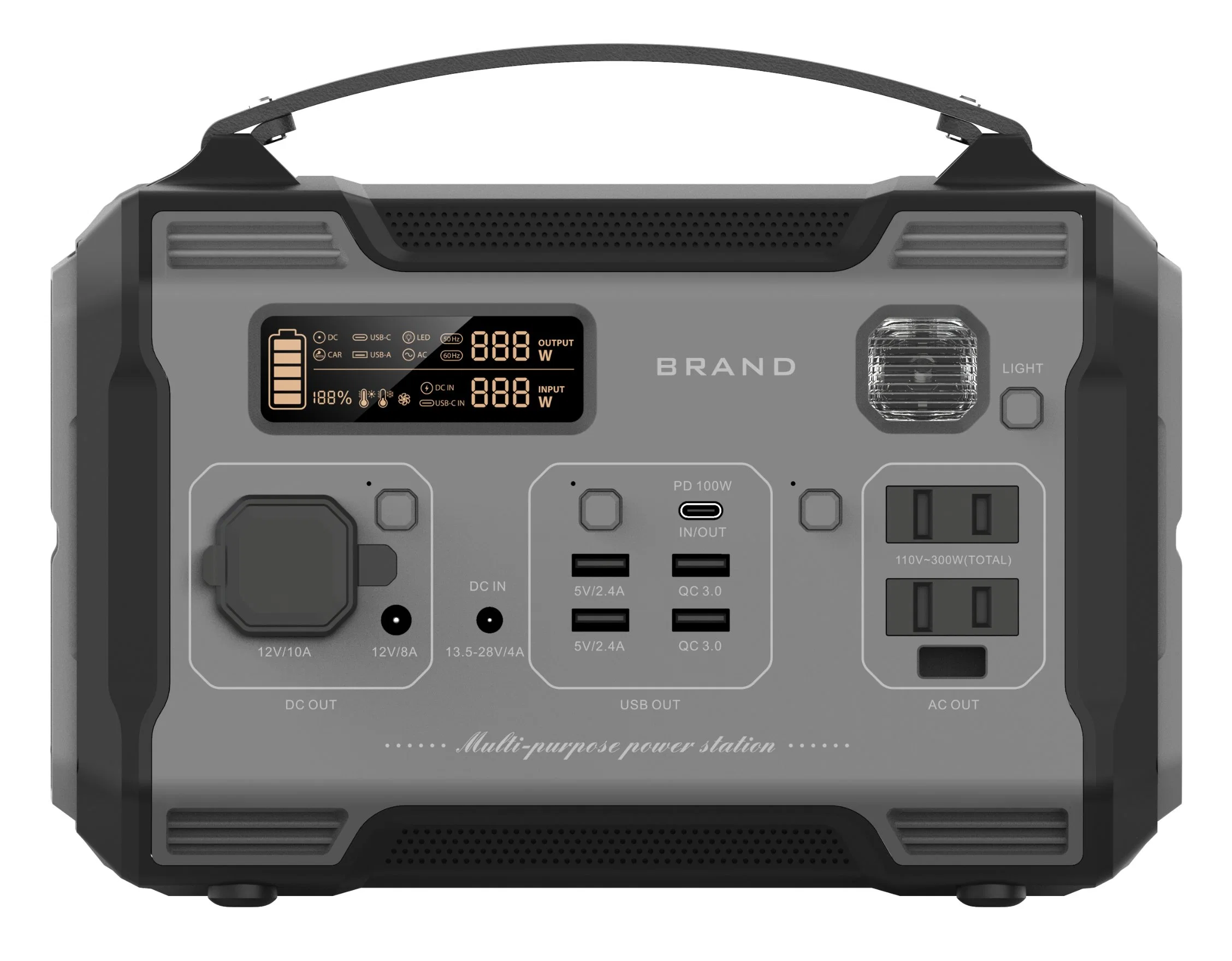 Station d'alimentation portable urgence extérieur charge rapide Station d'alimentation portable