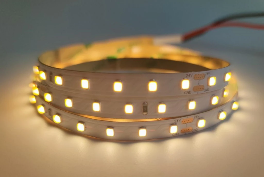 DC 24V 2835SMD Standard LED Strip Light 70LEDs/140LEDs LED Lighting 7LEDs/Cut CRI90 3years Warranty