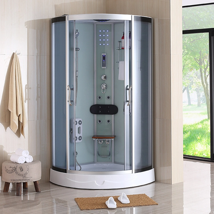 Factory Direct Supplier Bathroom Bath Steam Enclosure Glass Shower Cabin with Shower