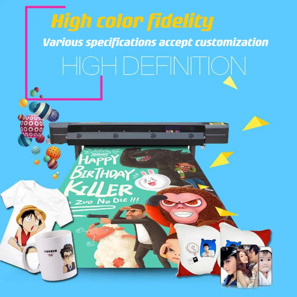 Thermal Sublimation Transfer Paper Directly Sold by The Manufacturer, with Clear and Fidelity Printing.