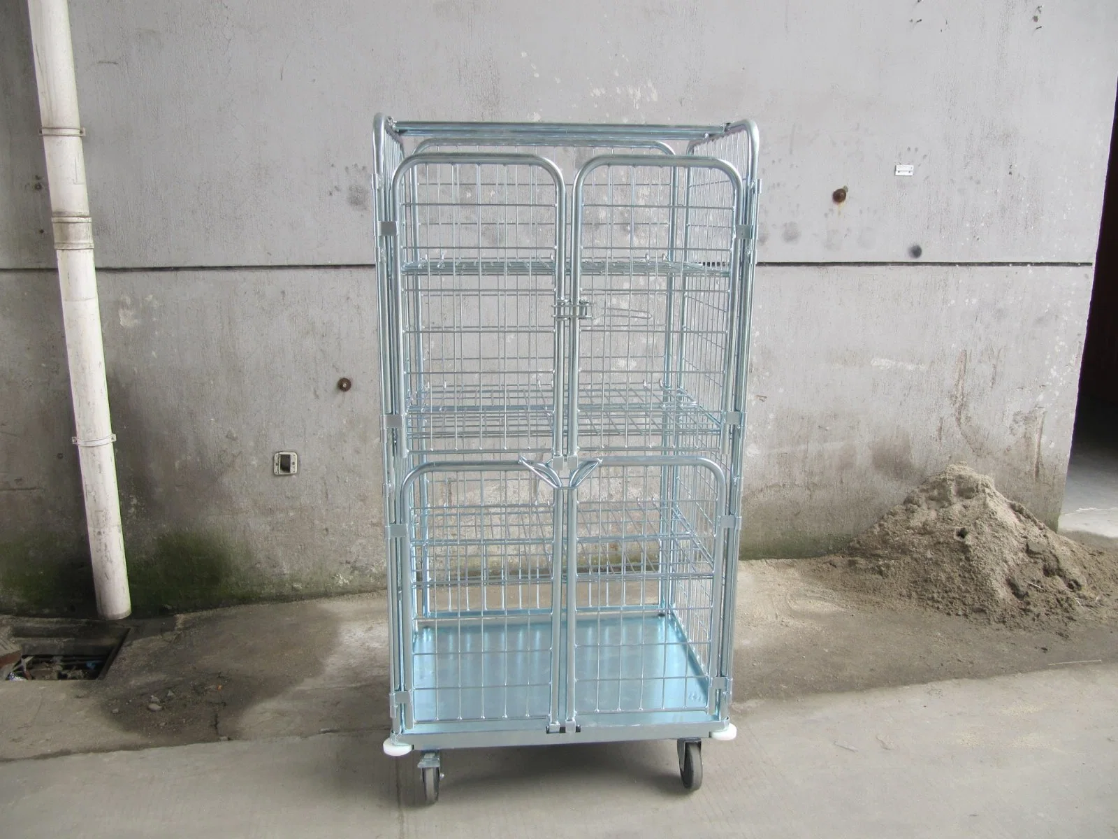 840*700*1700mm Roll Cage Trolleys Roll Container Logistic Cart