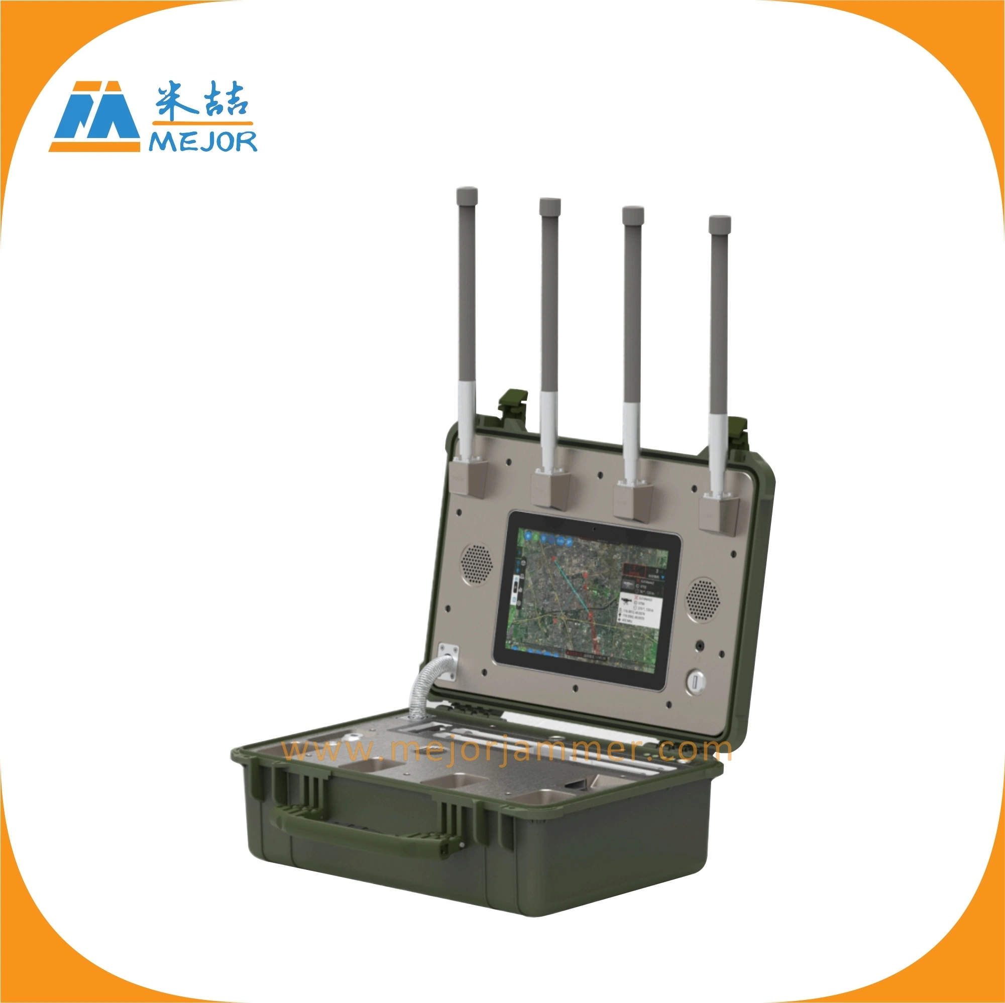 Portable Detection Anti Uav System with Detector, Track and Identify System