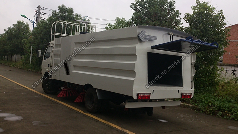 Street Sweeper Truck 4X2 Truck Mounted Sweeper Small Road Sweeping Vehicle