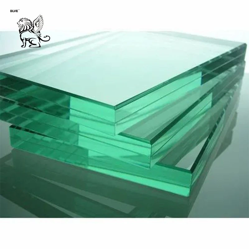 Chinese Suppliers Sound Insulation Doors Windows Glass Clear Tempered Laminated Glass Building Curtain Wall