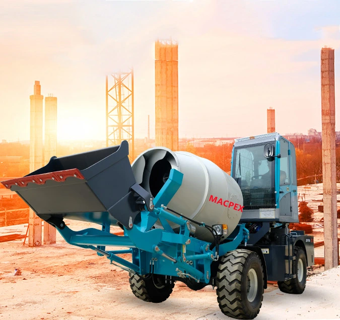 Mobile Self-Loading Cement Mixer/Mixers Construction Machinery From China