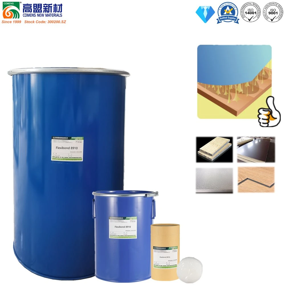 Construction Adhesive High Viscosity Hot Melt PU Glue for Flat Laminating (Flexibond 8910)