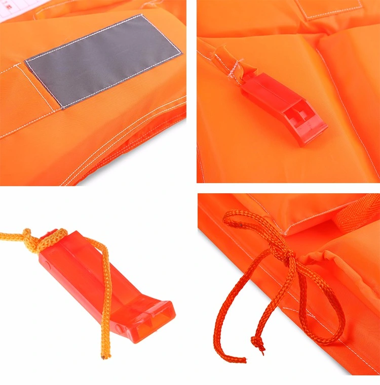 Fábrica de suministro de espuma barata Orange Work Life Jacket