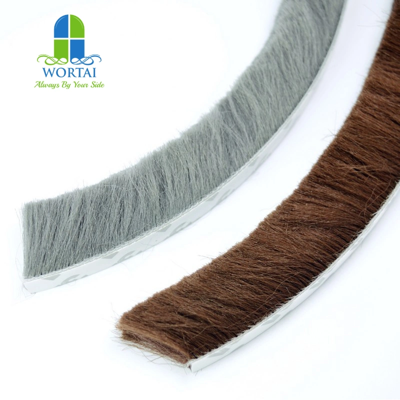 Dust Proof Mohair Weather Strip Woven Pile Brush Sealing Strip for Window and Door