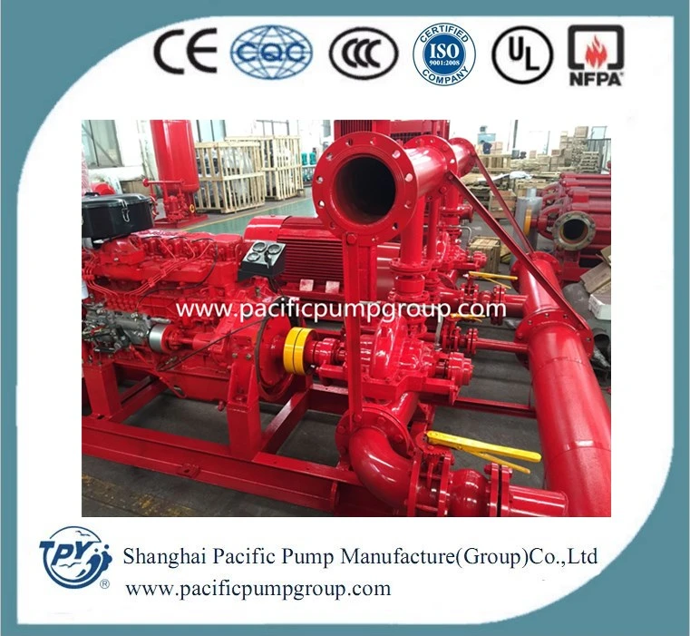 500gpm 750gpm 1000gpm 8bar Fire Fighting Pump Set