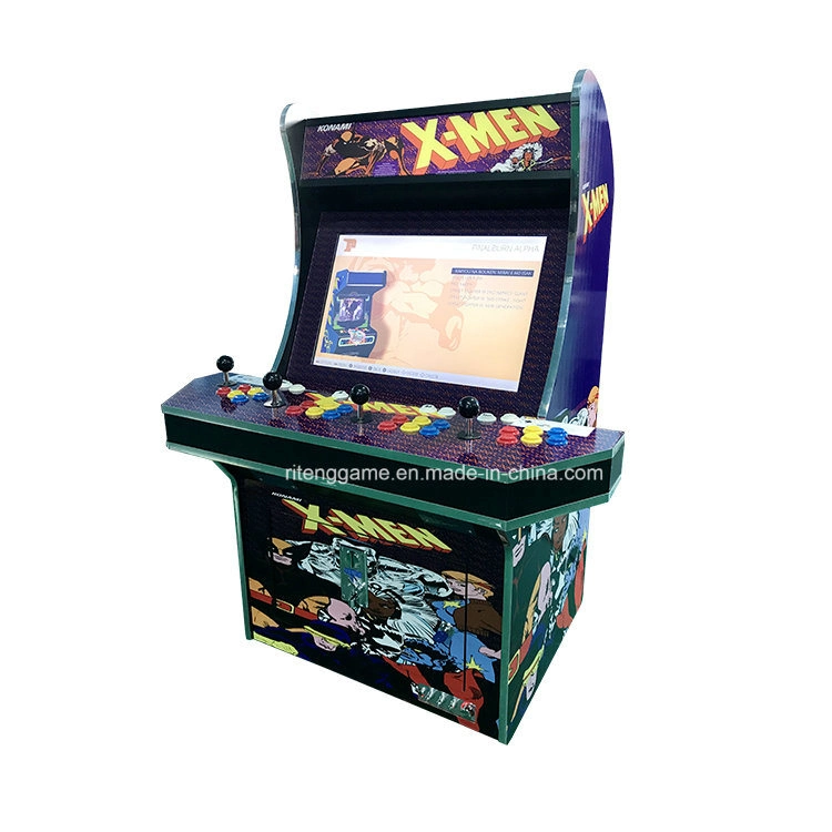 Video Arcade Games Cabinet Upright Arcade Game Machine Small Video Game 4 Player Arcade Game Machines 2100 Games