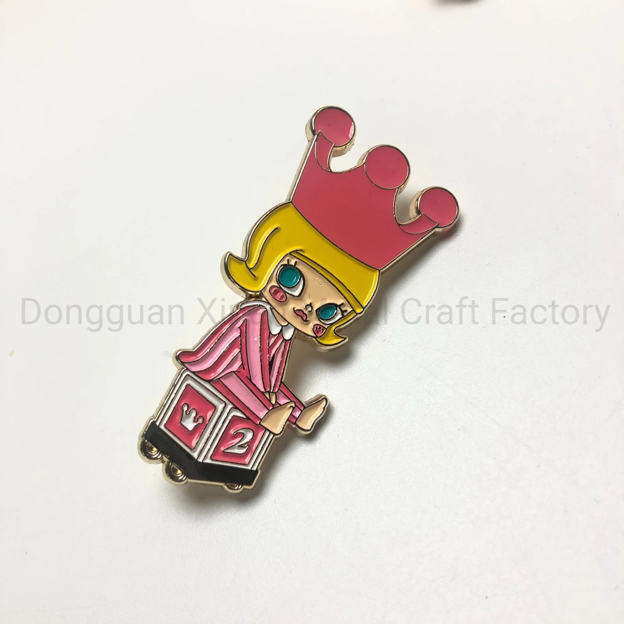 Custom Soft Hard Enamel Badge Lapel Pin Metal Craft