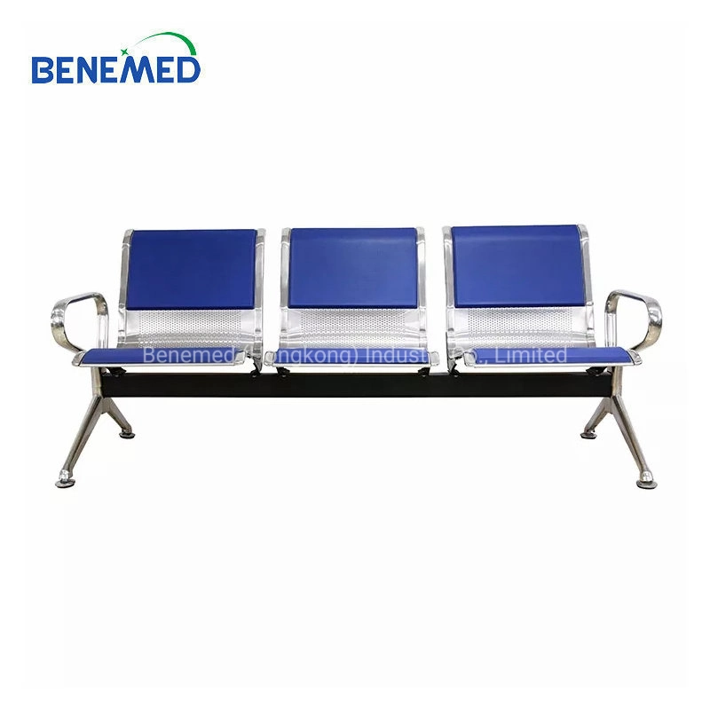 Hospital Clinic Waiting Room Area 3 Seater Waiting Bench Chair