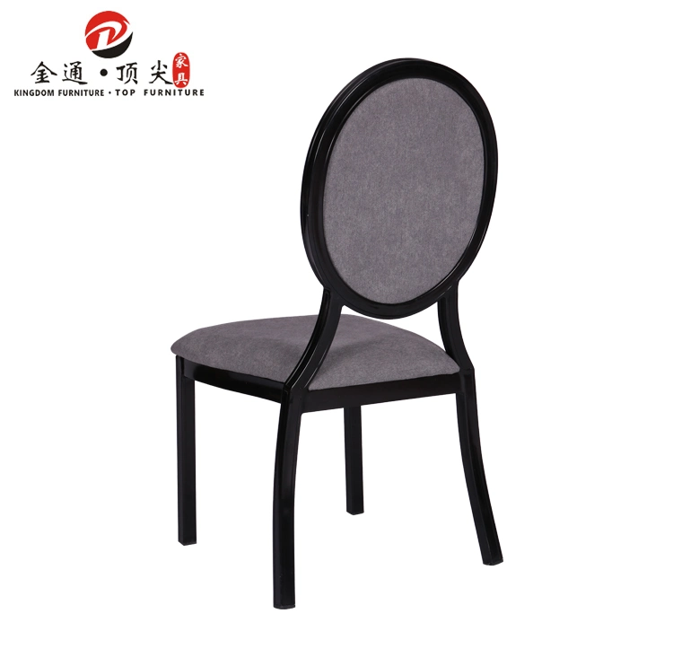 Outdoor Furniture Nice Designs Woodlook Metal Aluminum Ghost Louis Banquet Wedding Dining Chair in Hotel Restaurant Event