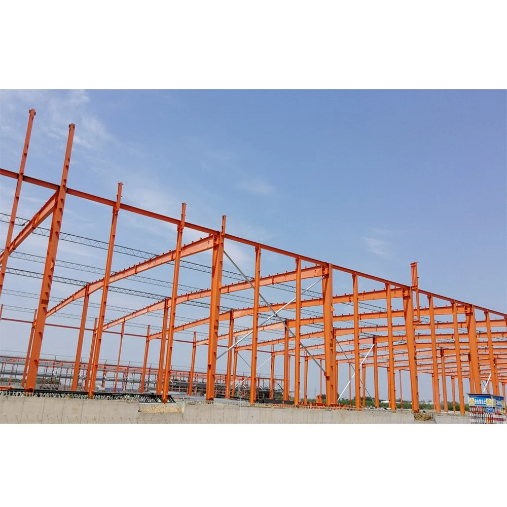 Prefabricated Warehouse Cost Pre Engineered Metal Canopy Metal Frames and Trusses