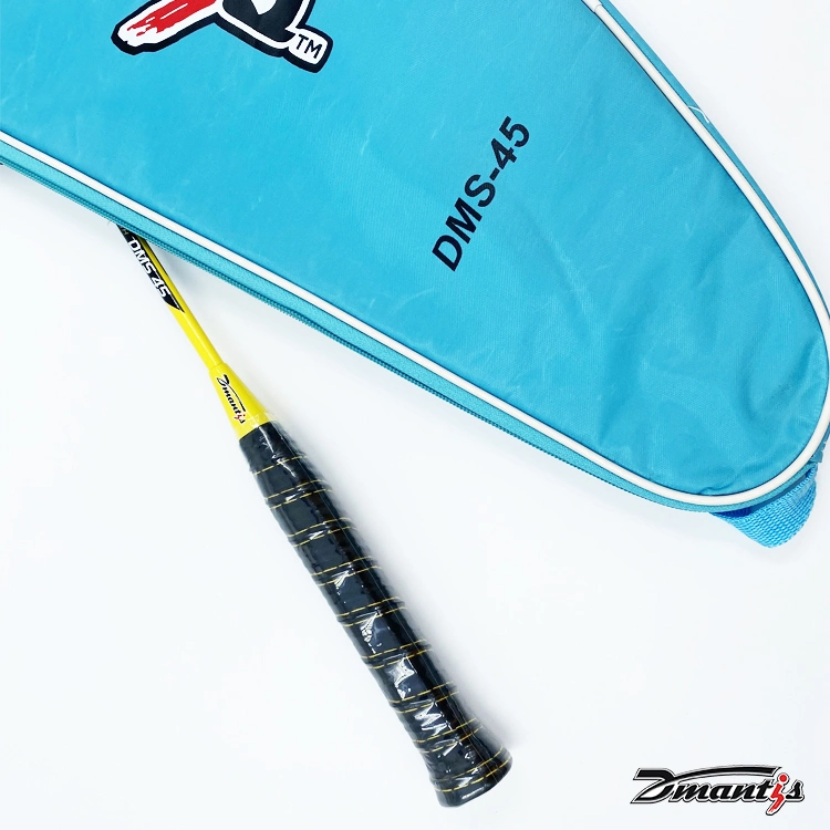 Badminton Tennisschläger mit String Cover Bag DMS45 Half Carbon