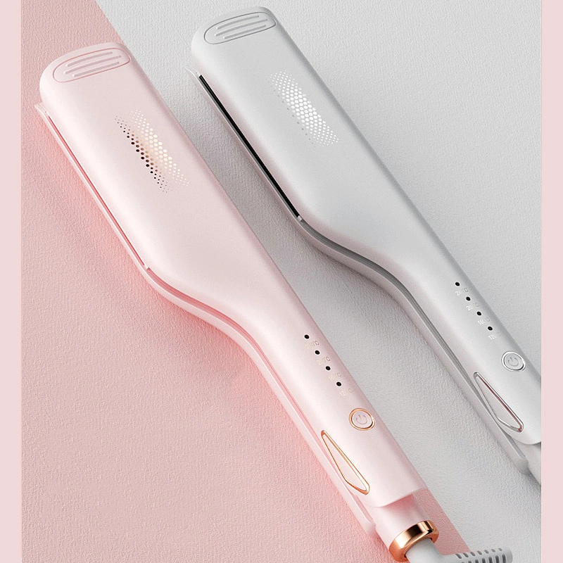 Pink Professional Wave Hair Styling Tool Electric Hair Style Curling Iron with Fast Heating and Auto-off for Home School Styler Use