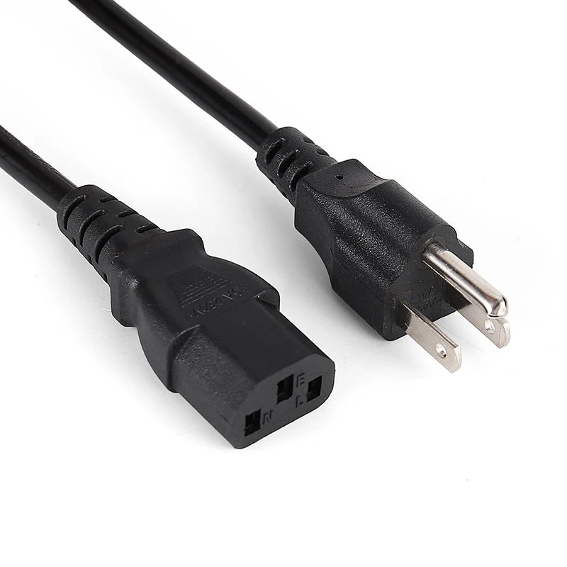 USA US-Stecker Netzkabel 3-polig, Prong, US-amerikanisch, IEC C13 Netzadapter für das Netzteilkabel