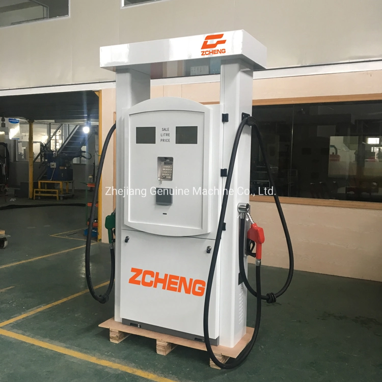 Zcheng 2 Nozzle in Front Fuel Pump Popular in Africa Market