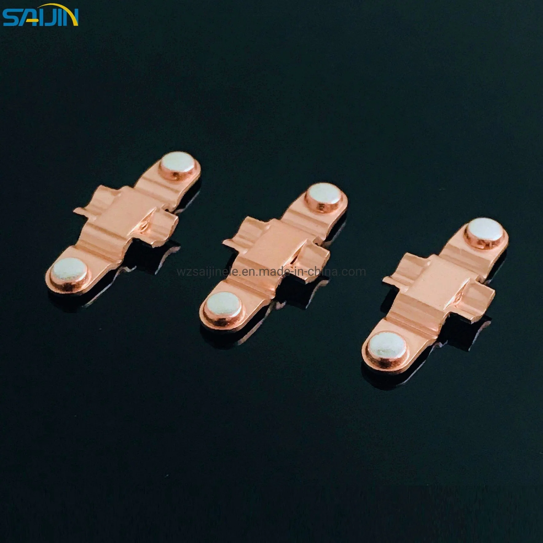 RoHS Approved Assembly Silver Contact Rivets Phosphor Copper Mobile Moving Contact Switch Contact