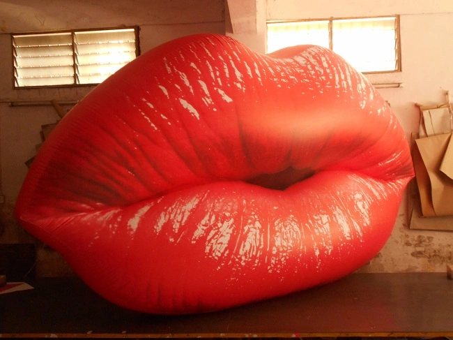 Boyi Sexy Red Balloon Valentine's Day Decoration Inflatable Lip