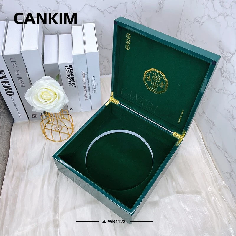 Cankim Tea Wood Box Packaging Luxury Wood Jewelry Boxes Decorative Wooden Storage Box