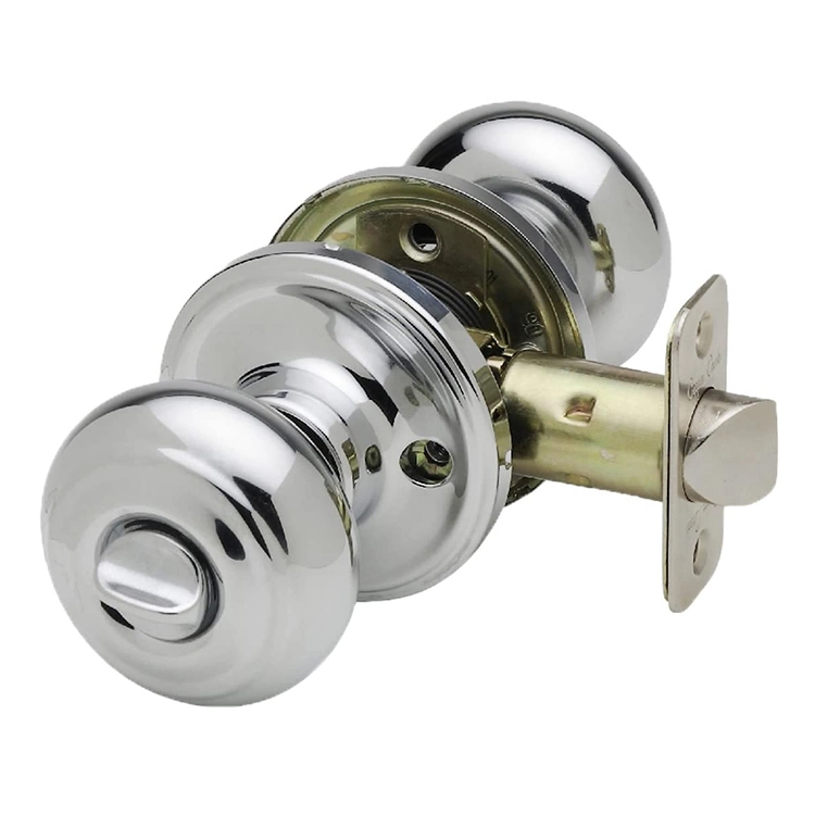 Uniquely Key Protected on Both Sides Double Security Knob Ball Door Lock