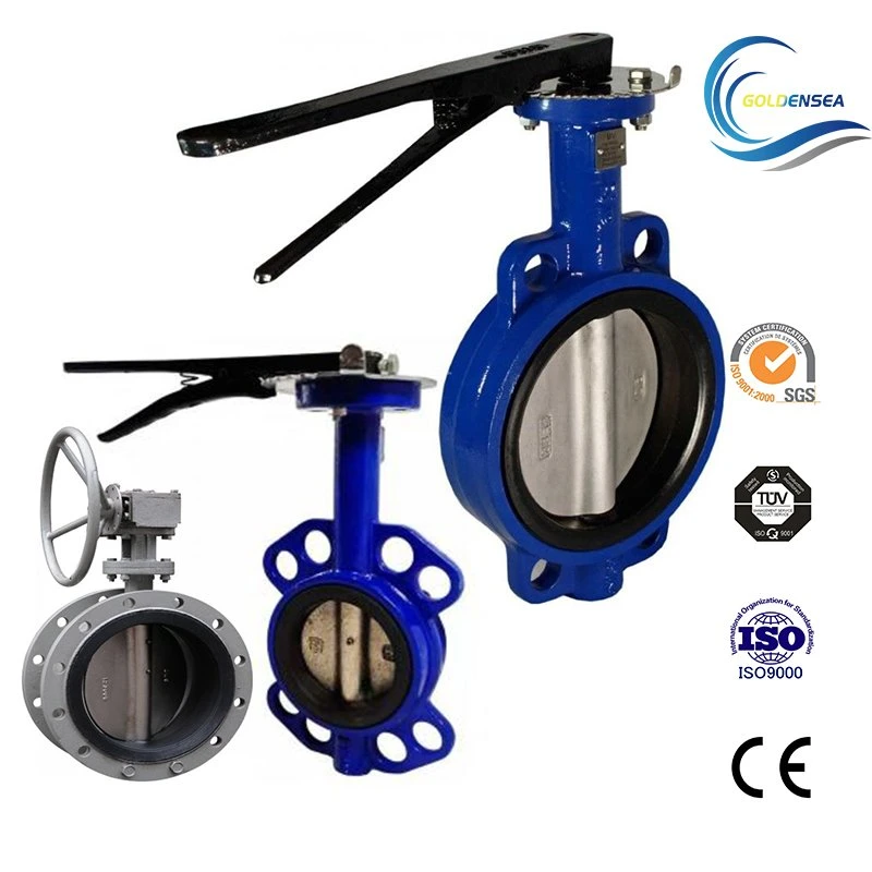 Customized Manual Installation Wafer Butterfly Valve with Price Butterfly Valves