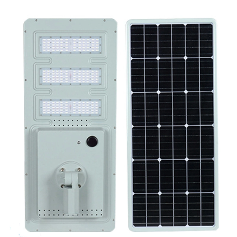 Alto brillo exterior 80W/100W/120W Sistema de energía LED de alimentación solar Parque/carretera/calle/Lámpara de luz/patio