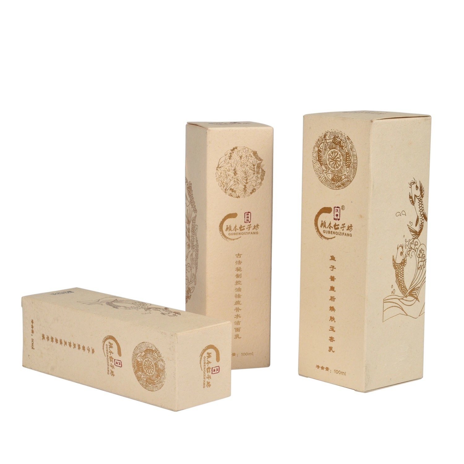 Cosmetic Perfume Cream Boxes Shipping Folding Carton Box Ring Box Boxing Products Cardboard Package Paper Matt Spot UV Coating Paper Package Ivory Paper Box