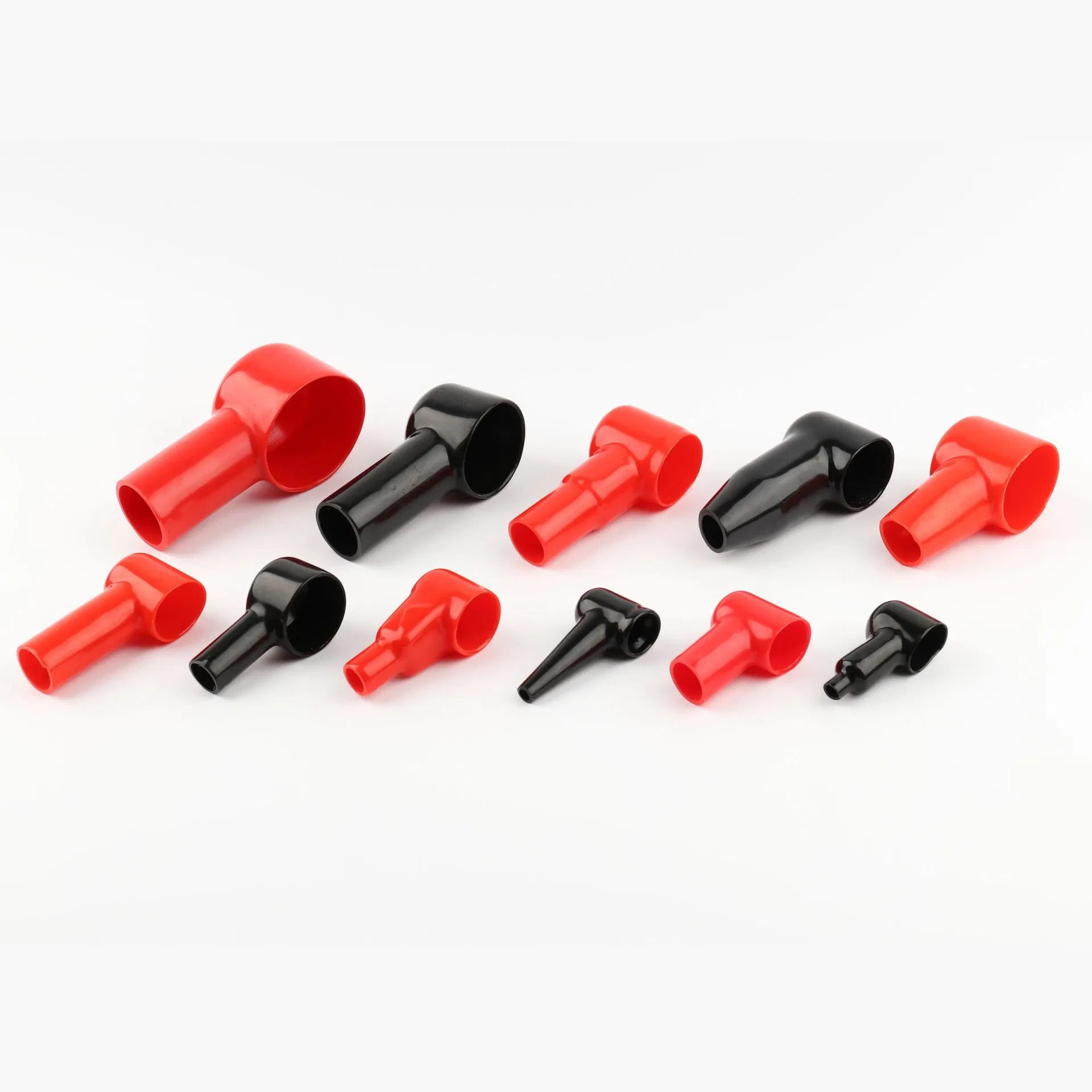 8mm2 -25mm2 Rubber Cable End Caps PVC Cable Lug Boot Plastic Cable Terminal Cover for Motorcycle Battery Wire L10-14-45