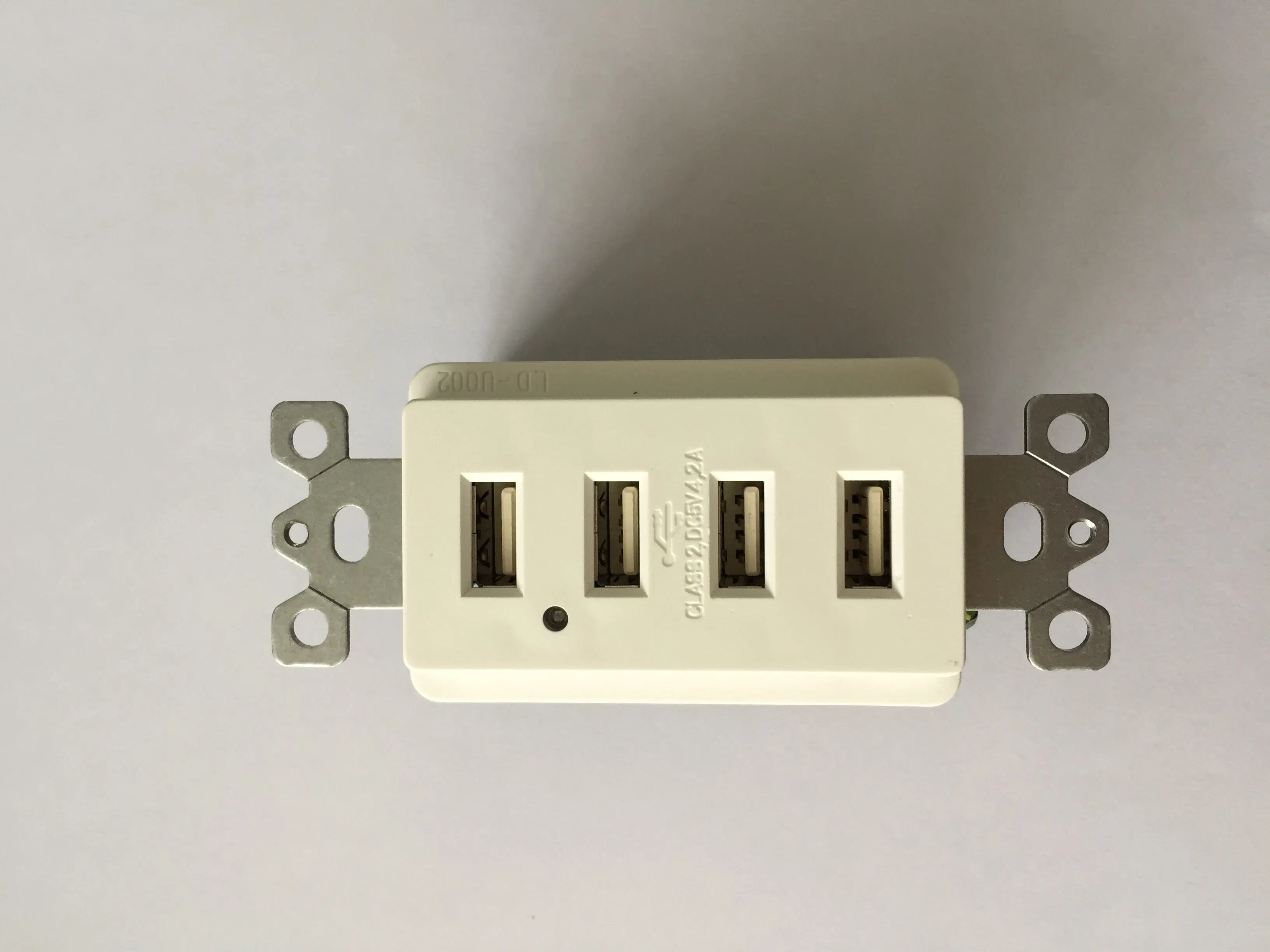 Fuente de alimentación USB estándar UL Receptáculo para residencia