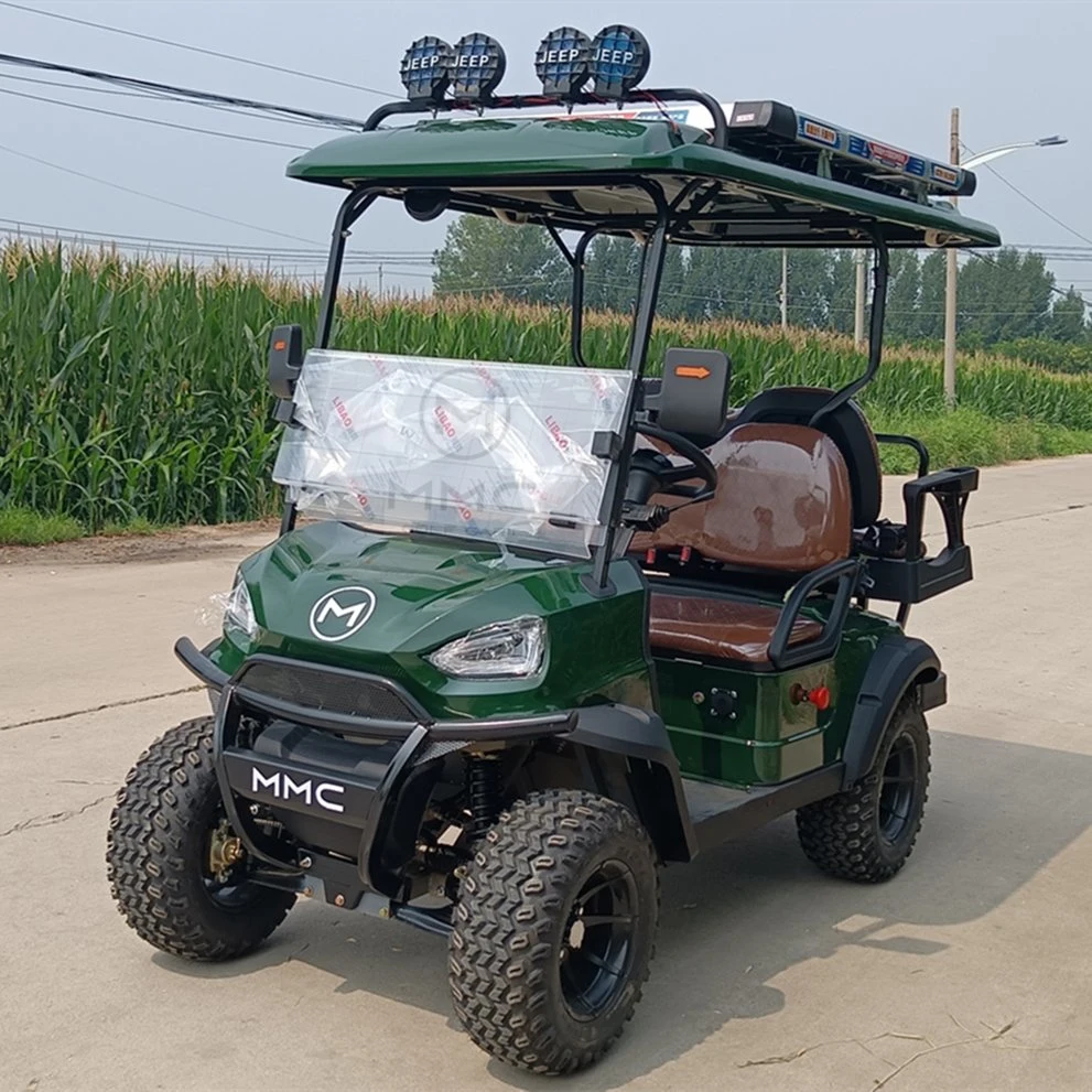 72V Lithium 4 Wheel Buggy M2+2 4 Seater Electric UTV Golf Cart