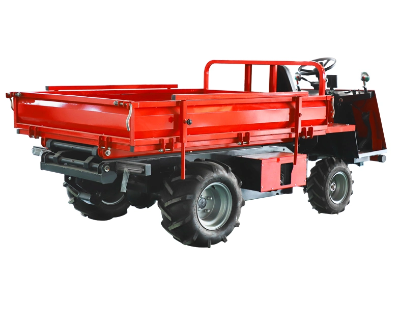 Ecas-S400 Aerial Working Vehicle Mountain Orchard Transporter 700 Kg Load Capacity Power Table Lifts