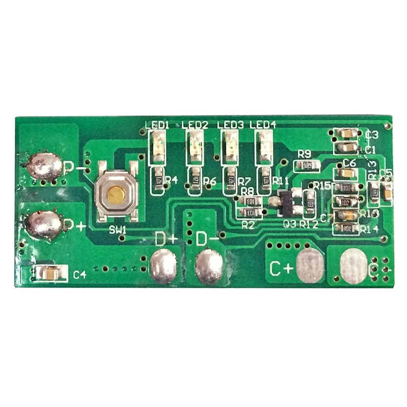 3S 3A BMS für 10,8V 11,1V 12V Li-Ion/Lithium/Li-Polymer 9V 9,6V LiFePO4 Akku mit LED-Display, Größe L45*W20*T3mm (PCM-L03S03-A67)