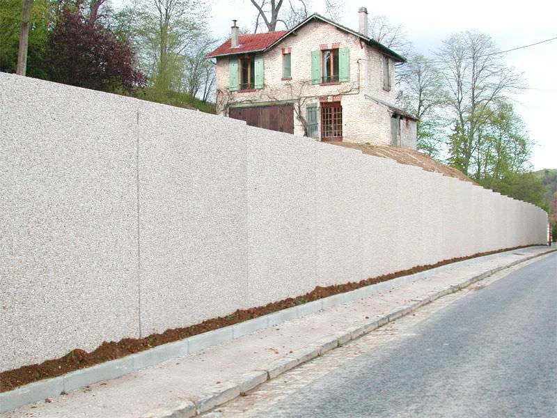 Moule de mur de retenue pour béton préfabriqué avancé