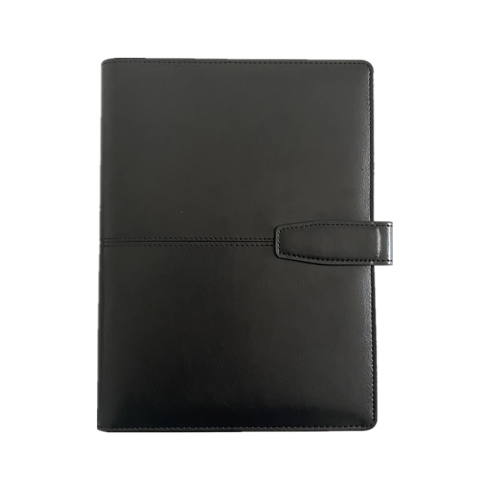 A5 PU Business Notebook Customized Diary Planner Faux Leather Ring Binder Organizer
