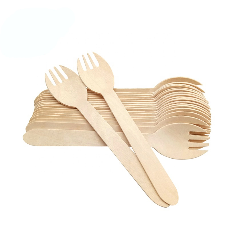 Flatware Sets Tableware Sets Wooden Spoon Fork Knife Wooden Cutlery for Restaurant