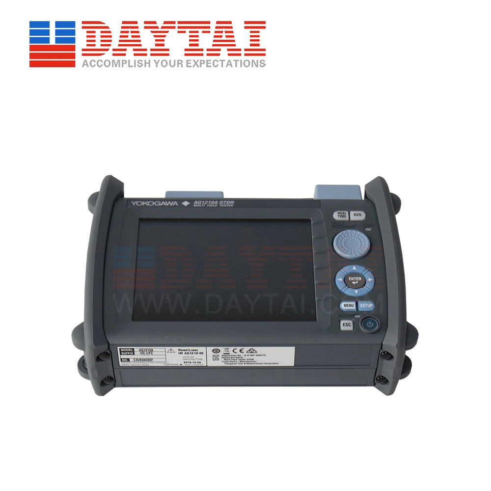 Exfo Aq1210 Máquina OTDR Yokogawa Pon Probador OTDR con pantalla táctil