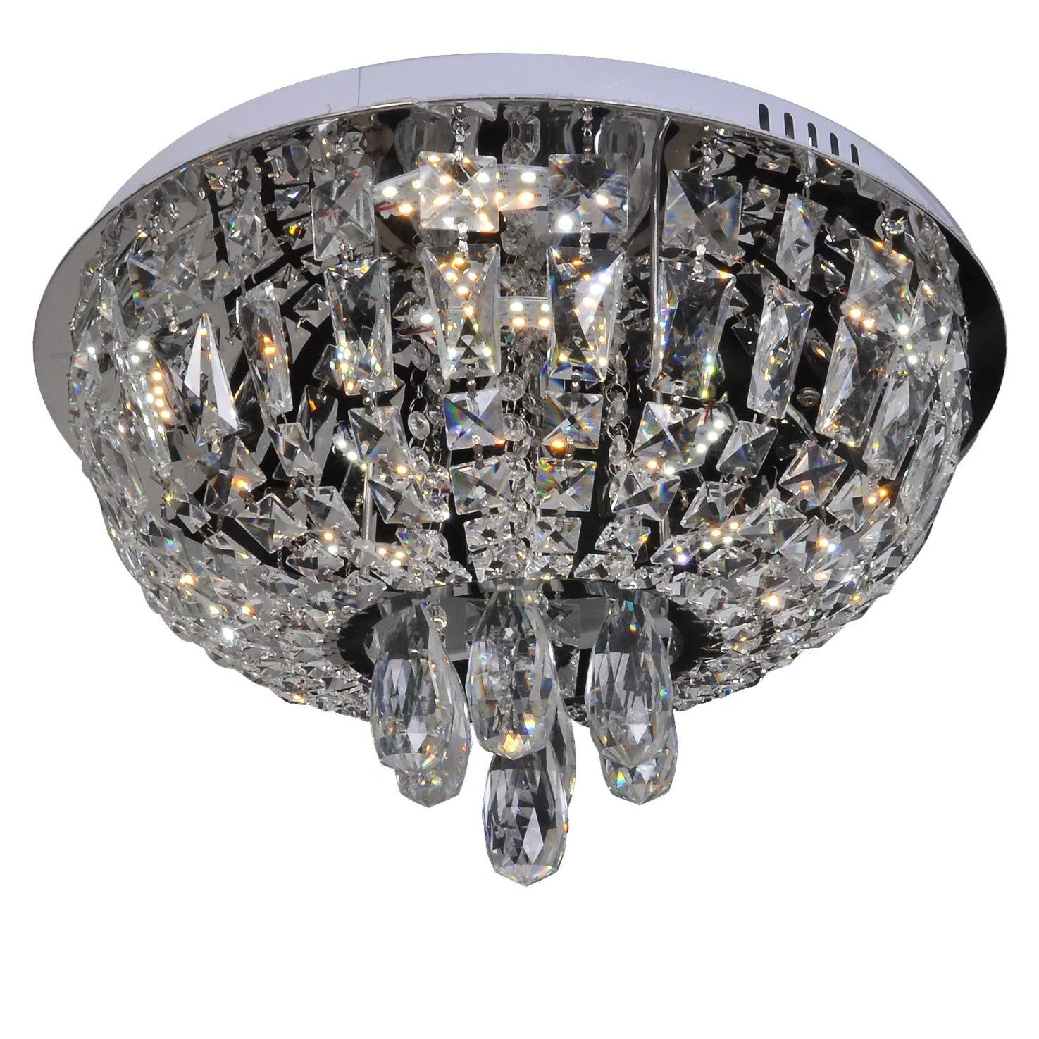 America Square Ceiling Lighting Metal Light Fixture LED Ceiling Light Source for Bedroom