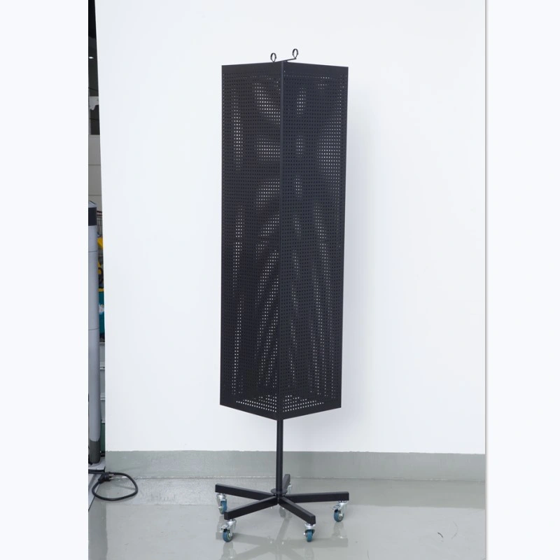 Durable Metal Pegboard Tool Display Stand for Exhibition