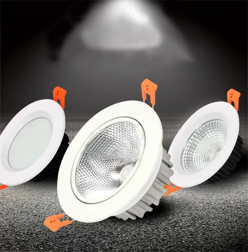 IP20 6000K 20W LED-Downlight dimmbar/nicht dimmbar zur Auswahl COB LED Deckenleuchte Downlight für Innenbeleuchtung