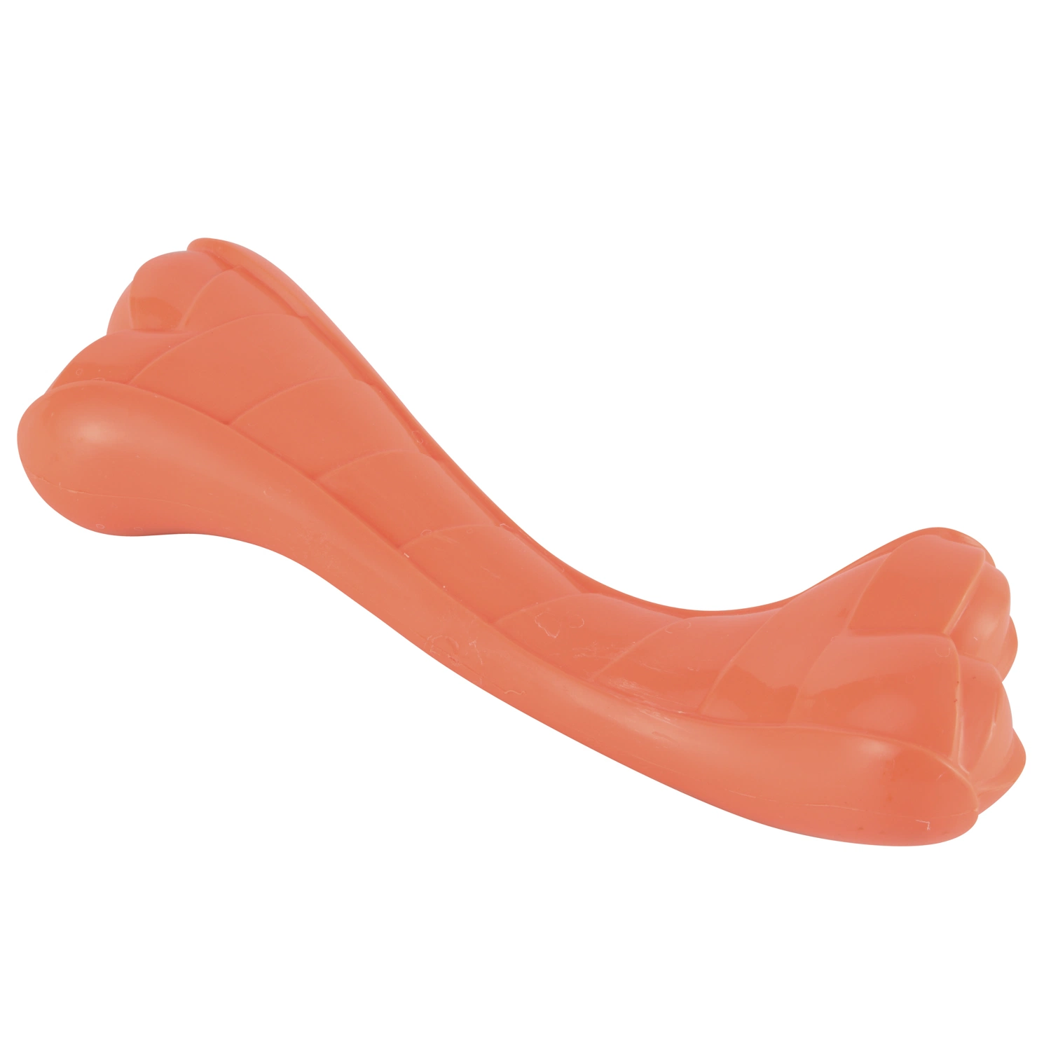 Forma de hueso Molar Interactivo Rod Rubber Chew Dog Toy