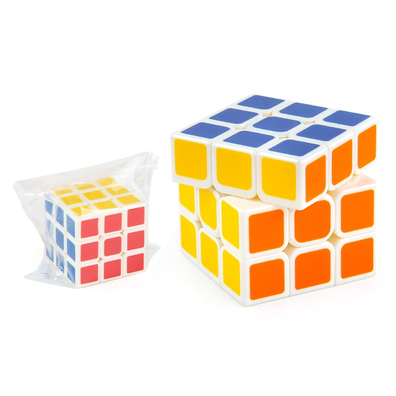 Factory Directly 3X3 Magic Cubes Kids Fidget Toy Stickerless 3 Layers Speed Magic Cube