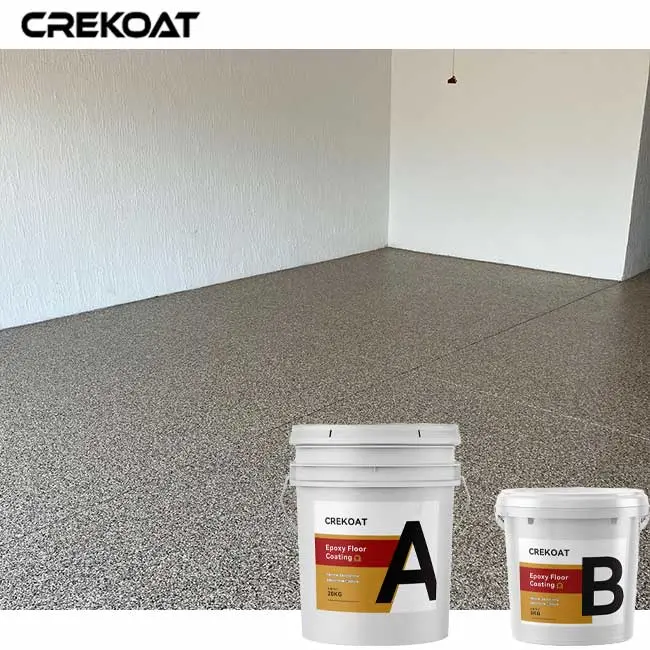 Waterproof Surface 100% Solid Epoxy Marble Floor Garage