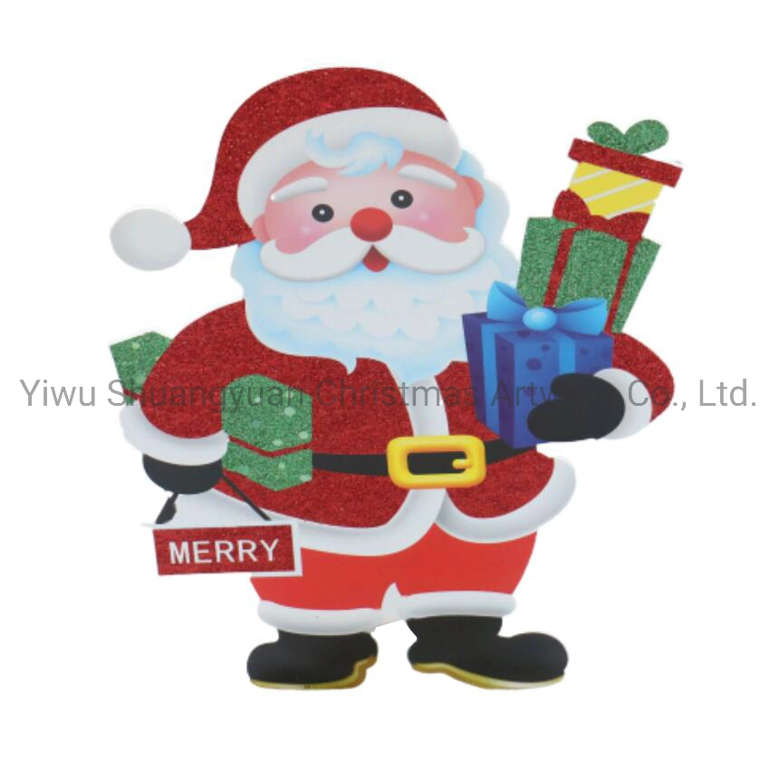 47cm Kt Board Santa Christmas Paper Santa Christmas Window Sticker&#160;