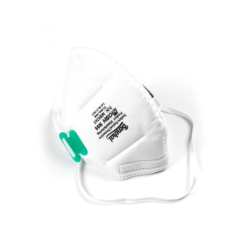 Protective Anti-Pollution Disposable Niosh N95 Flat Fold Dust Mask