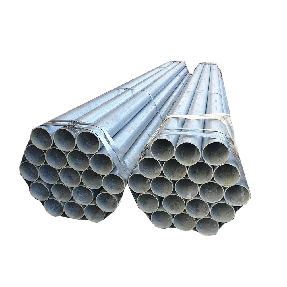 Hot Rolled 1.5inch Hollow Carbon Pipe Galvanized Steel Pipe for Greenhouse Frame