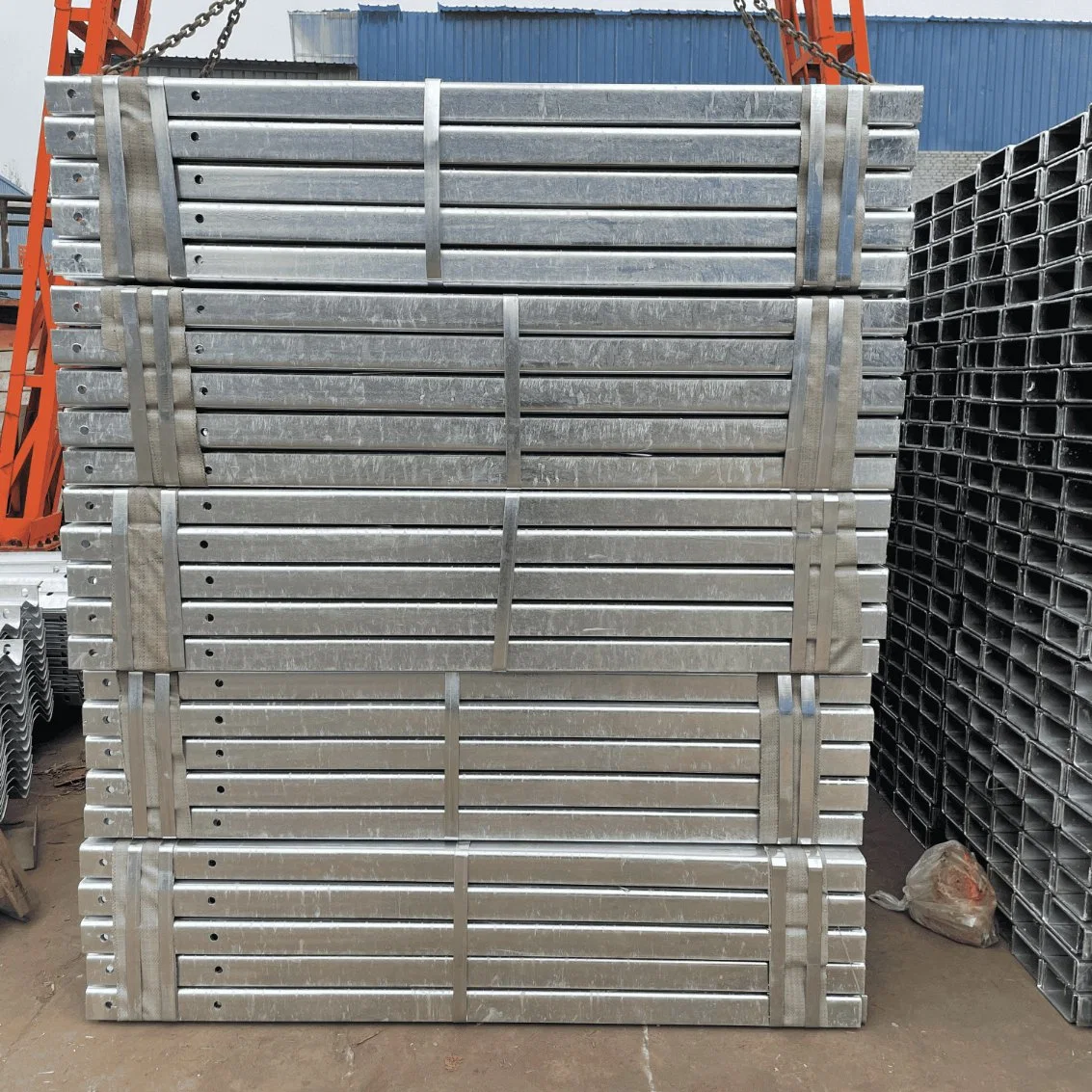 Galvanized Metal U Type Steel Fence Posts for Highway Guardrail