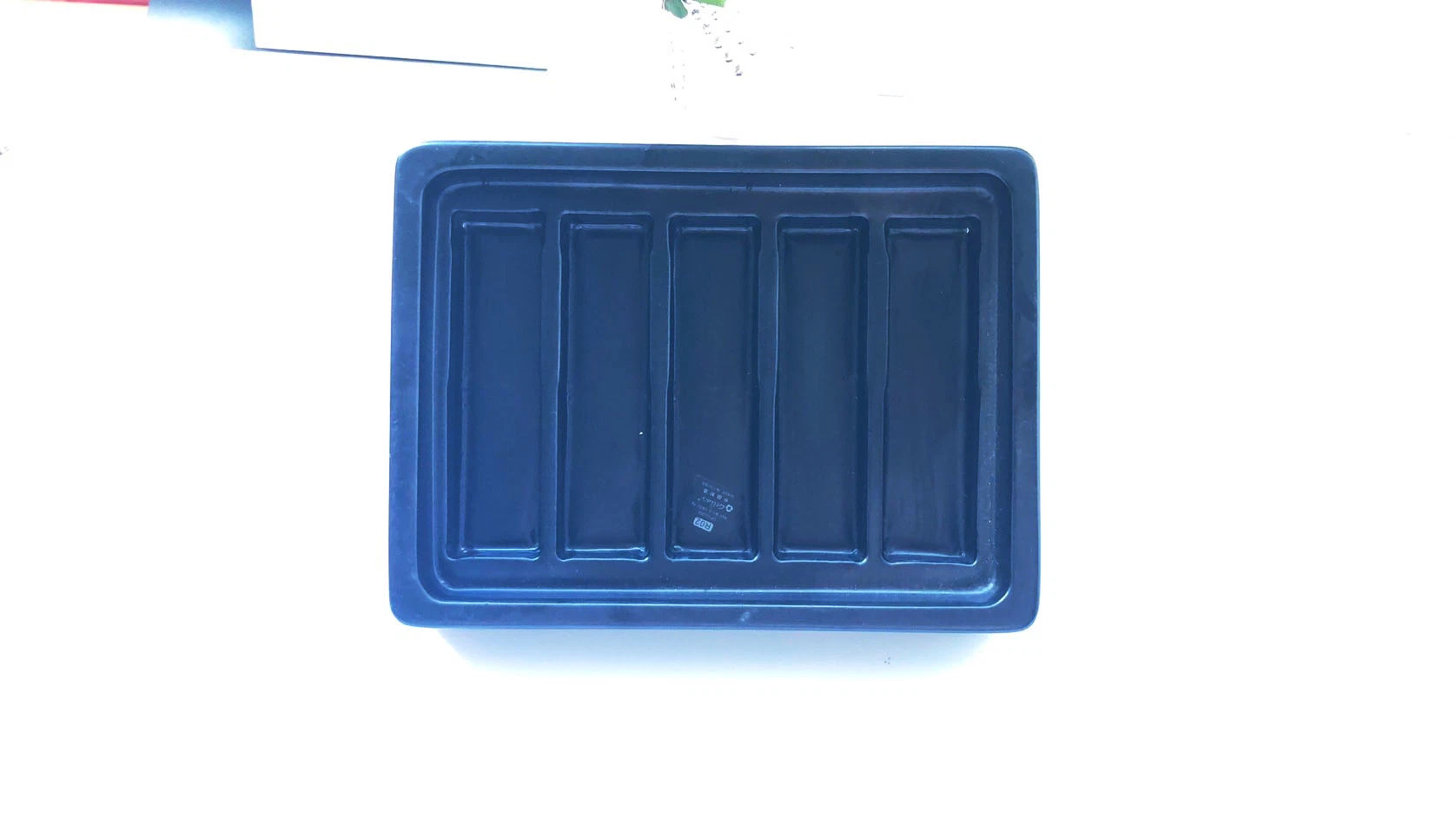 Customized Black Plastic Gift Box Cosmetic Blister Inner Tray
